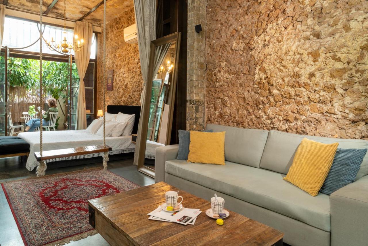 Trieste Neve Tzedek Boutique Suites Tel Aviv Ngoại thất bức ảnh